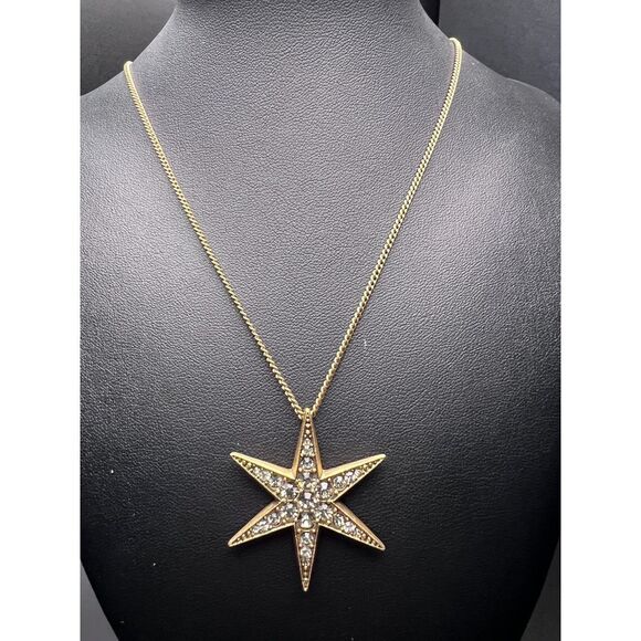 J. Crew Crystal Star Necklace - Picture 6 of 9